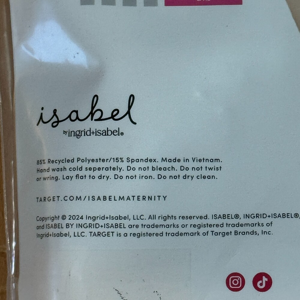 Pregnancy Support Belt Isabel By Ingrid + Isabel M/L Black Maternity